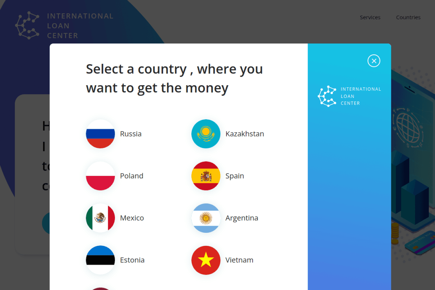 Десктопная версия сайта Capitalzaim: главный экран с формой заявки